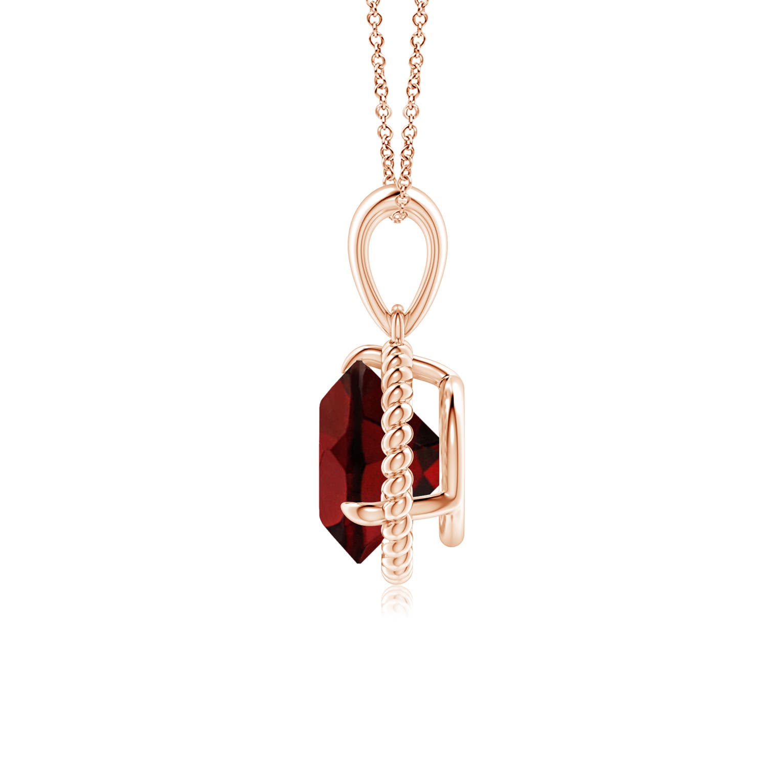 AAA - Garnet / 2.2 CT / 14 KT Rose Gold