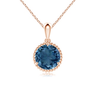 Round AA London Blue Topaz