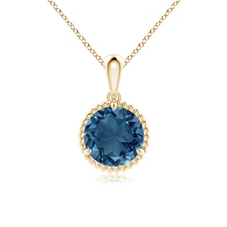 Round AA London Blue Topaz