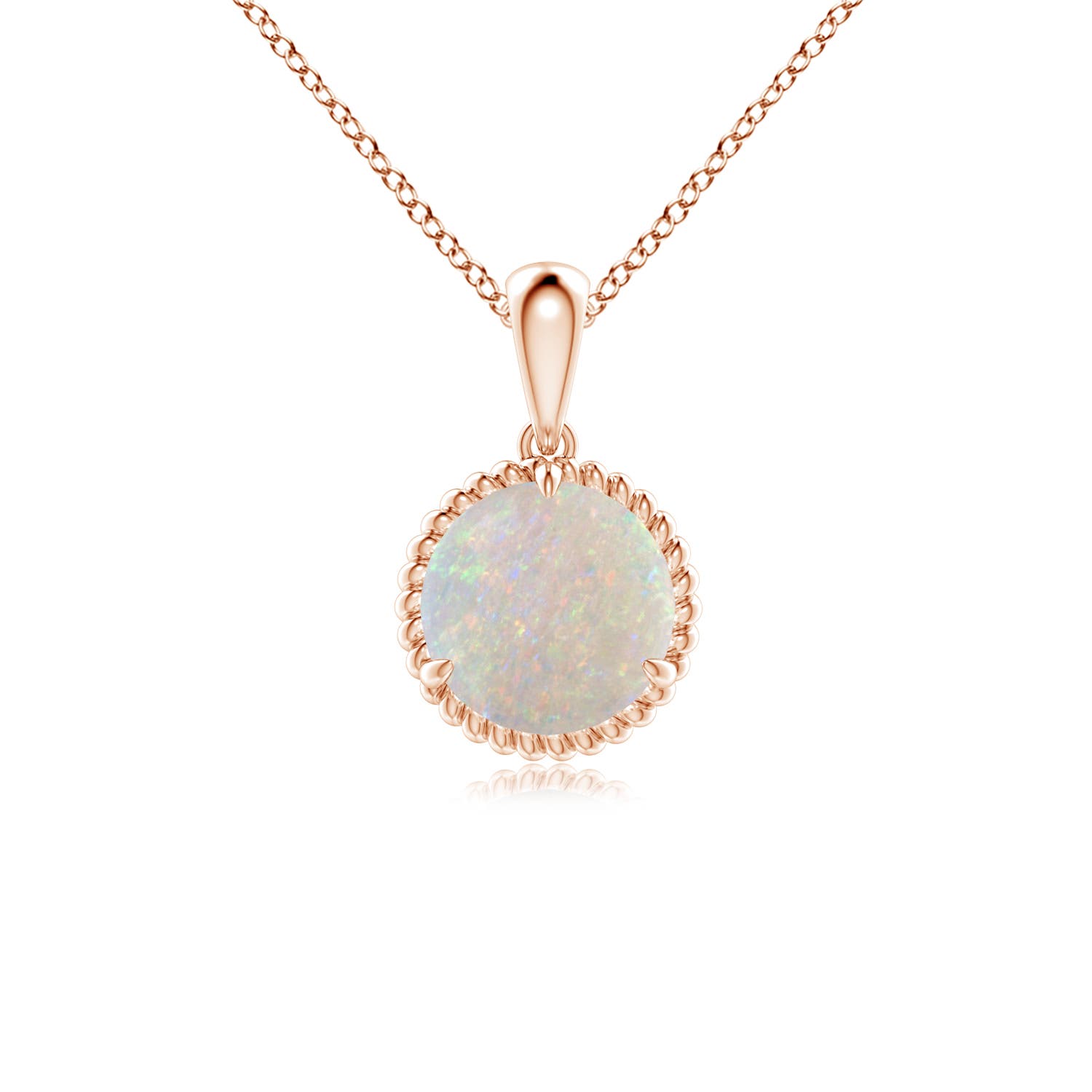 AA - Opal / 0.75 CT / 14 KT Rose Gold