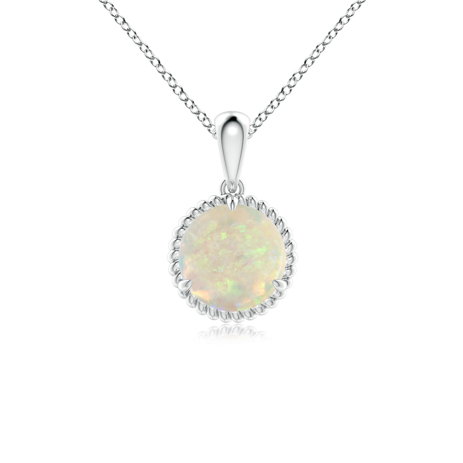 AAA - Opal / 0.75 CT / 14 KT White Gold