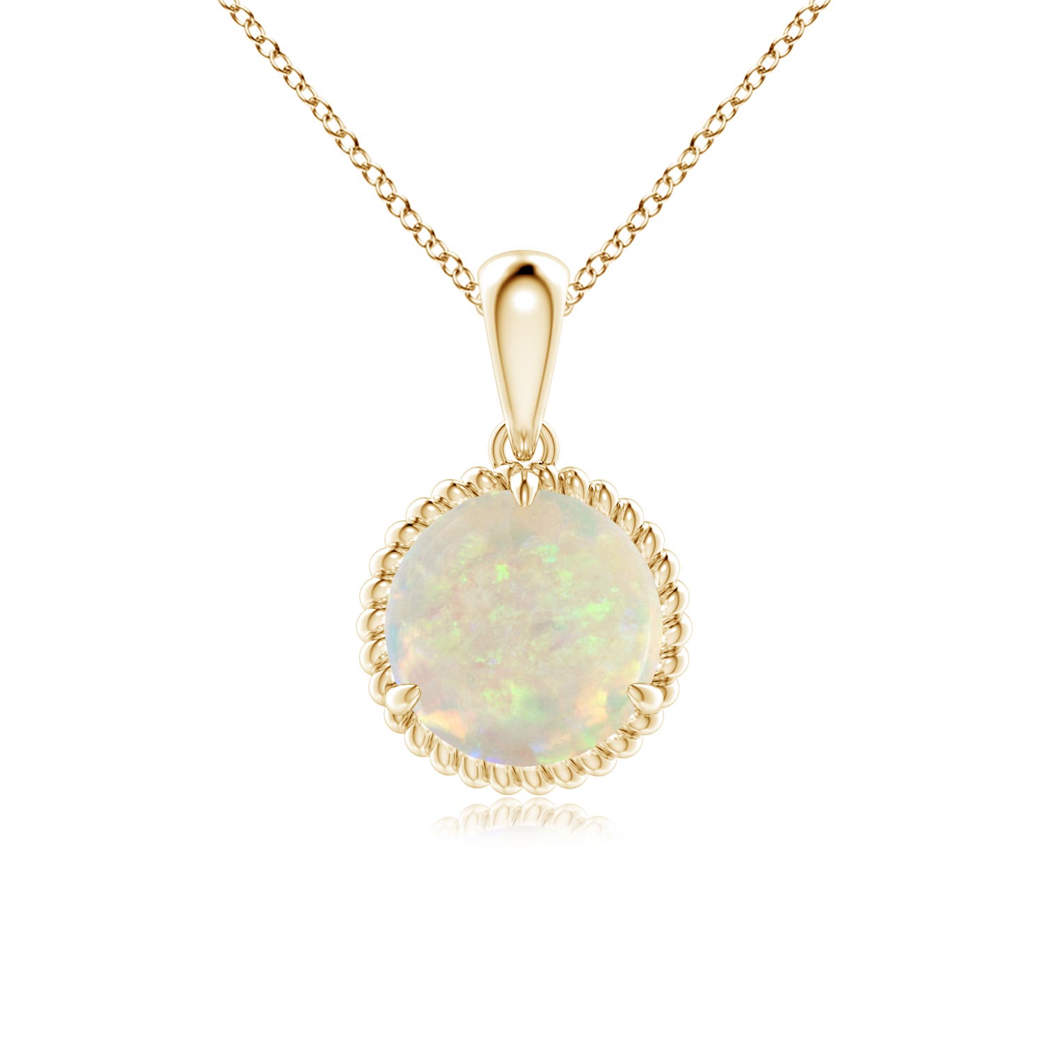 AAA - Opal / 1.15 CT / 14 KT Yellow Gold