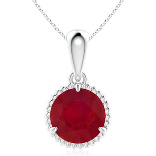 Round AA Ruby