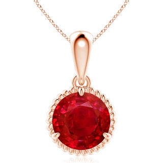 Round AAA Ruby