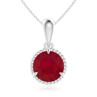 Round AA Ruby