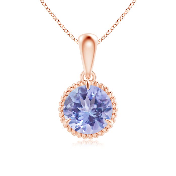 A - Tanzanite / 1.45 CT / 14 KT Rose Gold