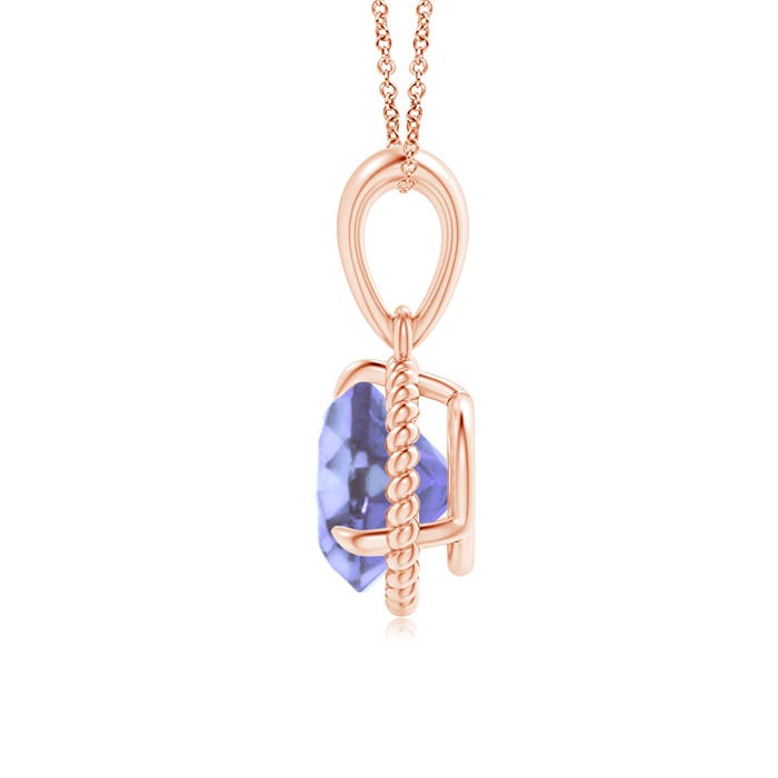 A - Tanzanite / 1.45 CT / 14 KT Rose Gold