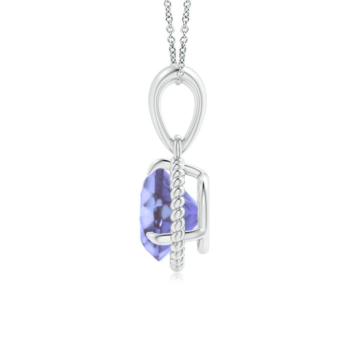 A - Tanzanite / 1.45 CT / 14 KT White Gold