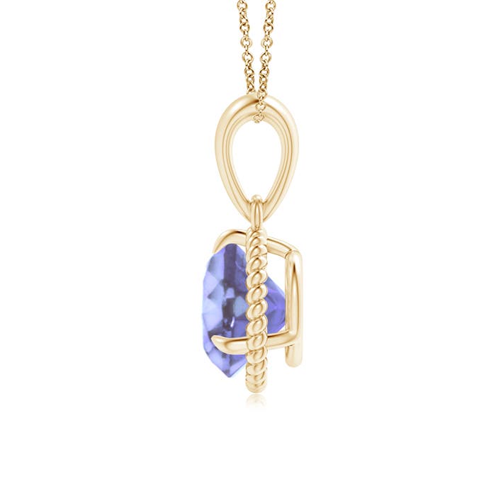 A - Tanzanite / 1.45 CT / 14 KT Yellow Gold