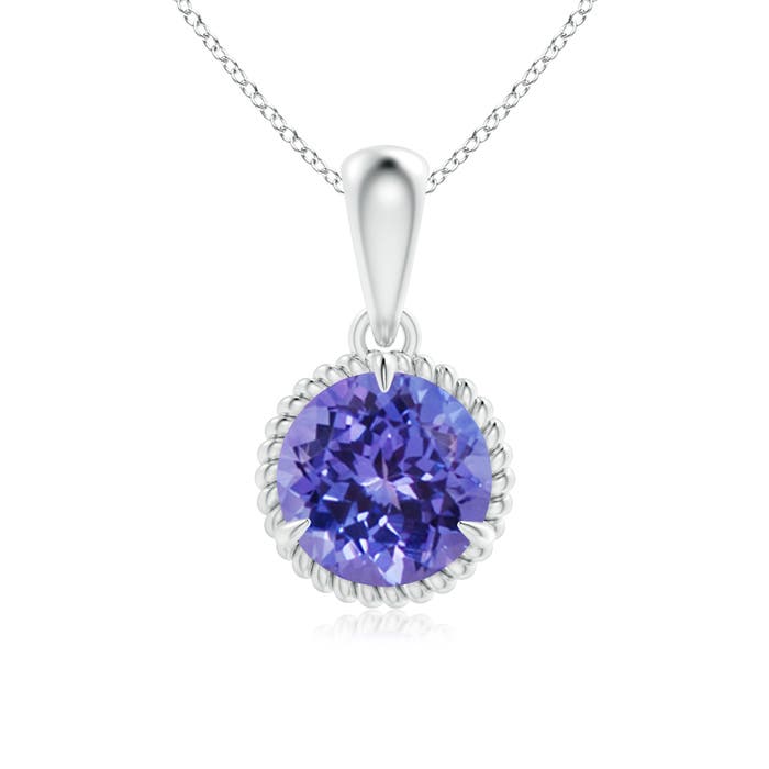 AA - Tanzanite / 1.45 CT / 14 KT White Gold