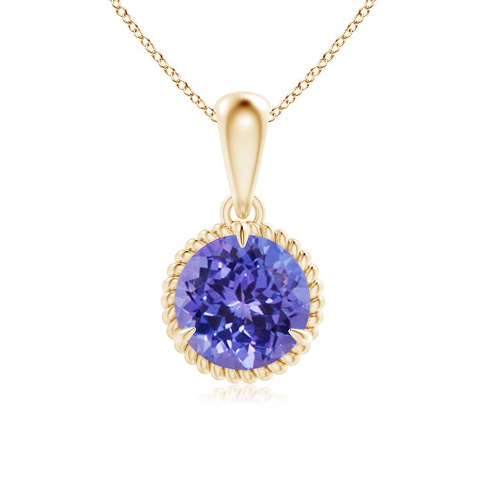 AA - Tanzanite / 1.45 CT / 14 KT Yellow Gold