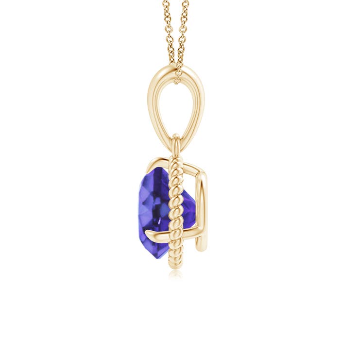 AA - Tanzanite / 1.45 CT / 14 KT Yellow Gold