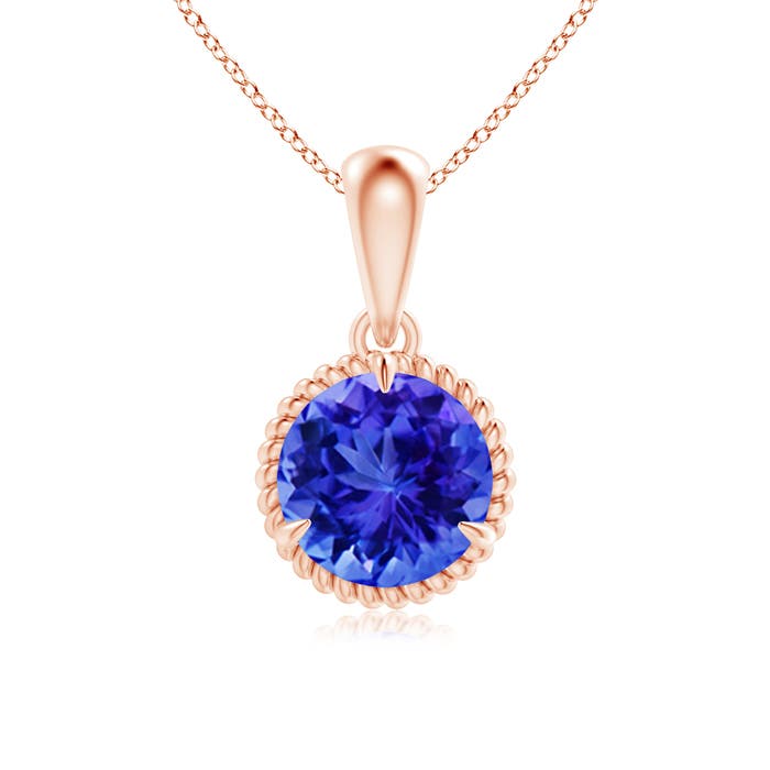 AAA - Tanzanite / 1.45 CT / 14 KT Rose Gold