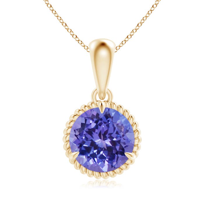 AA - Tanzanite / 1.8 CT / 14 KT Yellow Gold