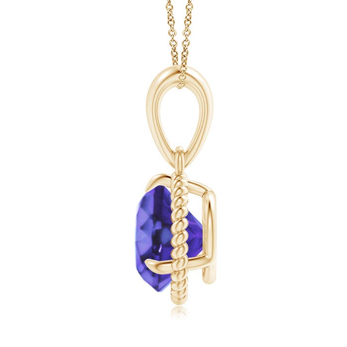 AA - Tanzanite / 1.8 CT / 14 KT Yellow Gold