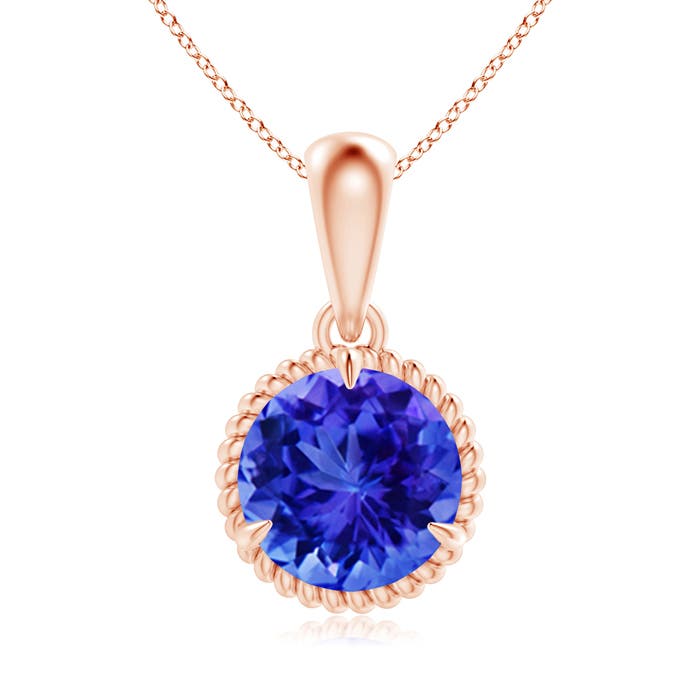 AAA - Tanzanite / 1.8 CT / 14 KT Rose Gold