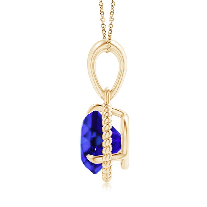 AAA - Tanzanite / 1.8 CT / 14 KT Yellow Gold