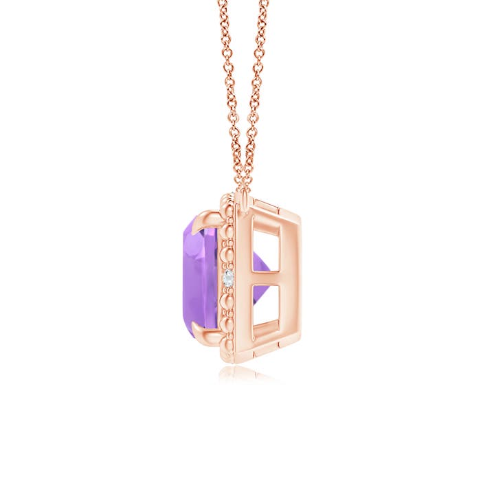 A - Amethyst / 1.37 CT / 14 KT Rose Gold