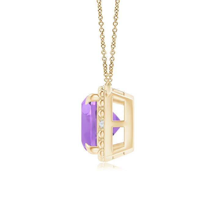 A - Amethyst / 1.37 CT / 14 KT Yellow Gold