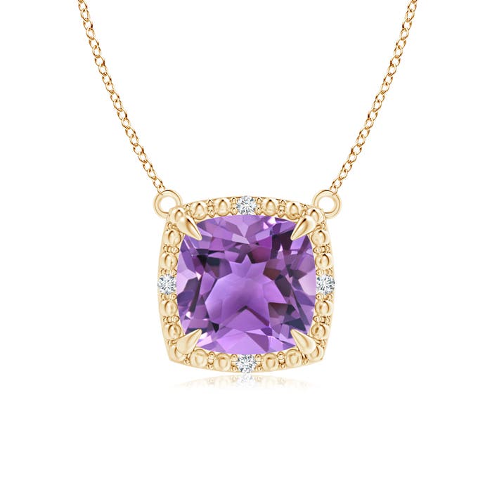 AA - Amethyst / 1.37 CT / 14 KT Yellow Gold