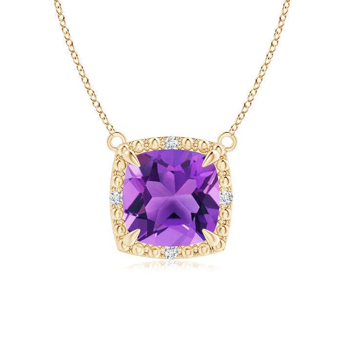 AAA - Amethyst / 1.37 CT / 14 KT Yellow Gold