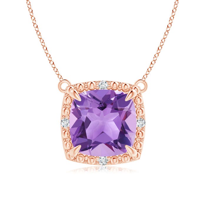 A - Amethyst / 2.23 CT / 14 KT Rose Gold