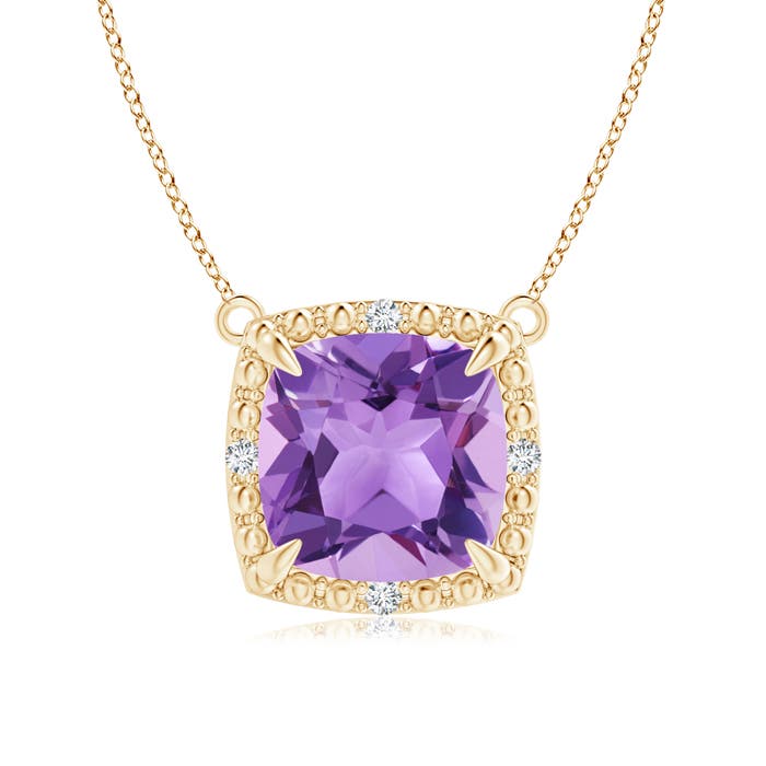 A - Amethyst / 2.23 CT / 14 KT Yellow Gold