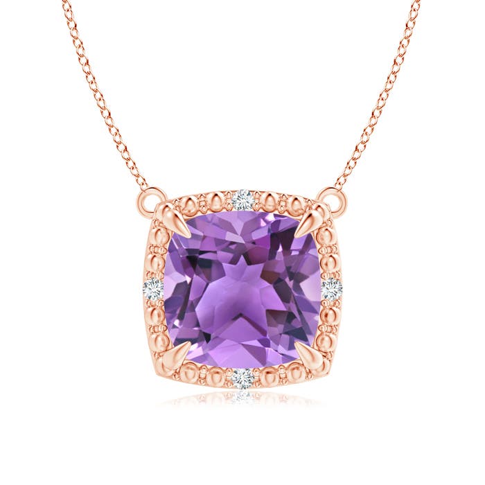 AA - Amethyst / 2.23 CT / 14 KT Rose Gold