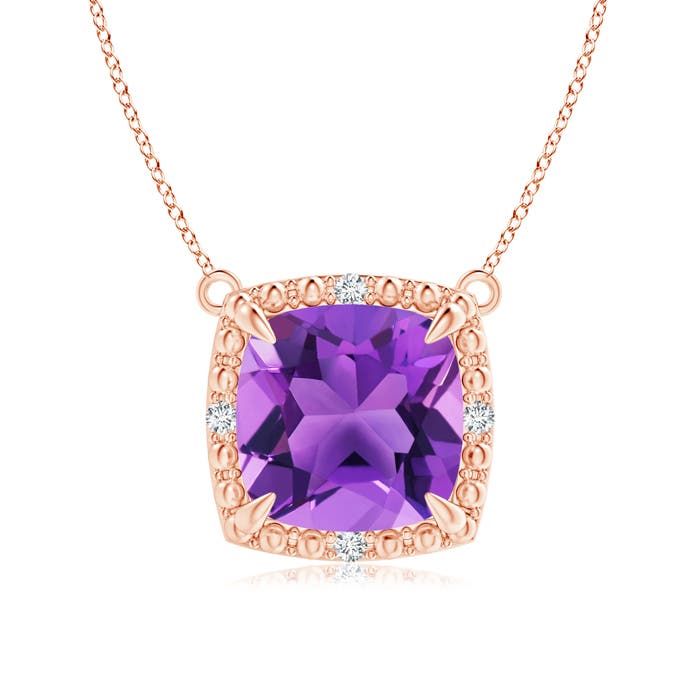 AAA - Amethyst / 2.23 CT / 14 KT Rose Gold