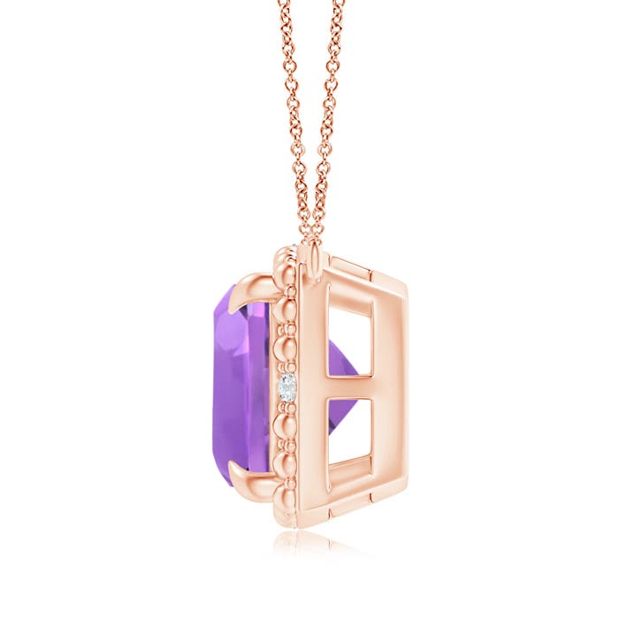 AA - Amethyst / 3.14 CT / 14 KT Rose Gold