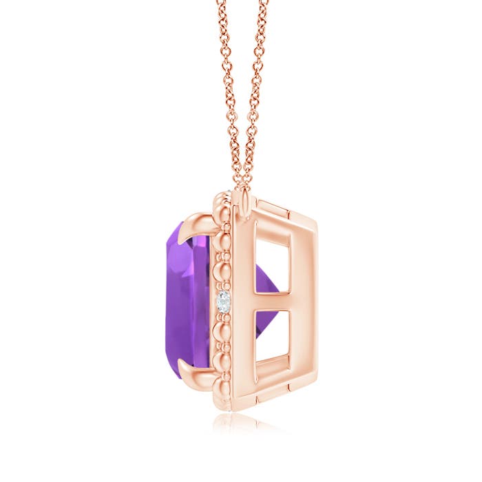 AAA - Amethyst / 3.14 CT / 14 KT Rose Gold