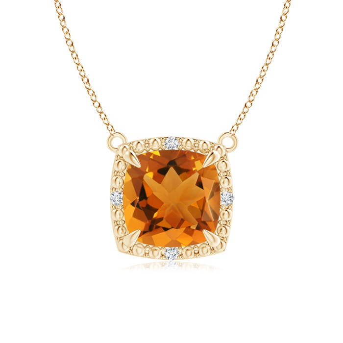 AAA - Citrine / 1.42 CT / 14 KT Yellow Gold