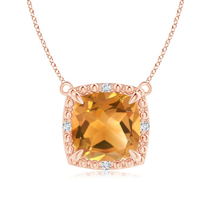 A - Citrine / 1.93 CT / 14 KT Rose Gold