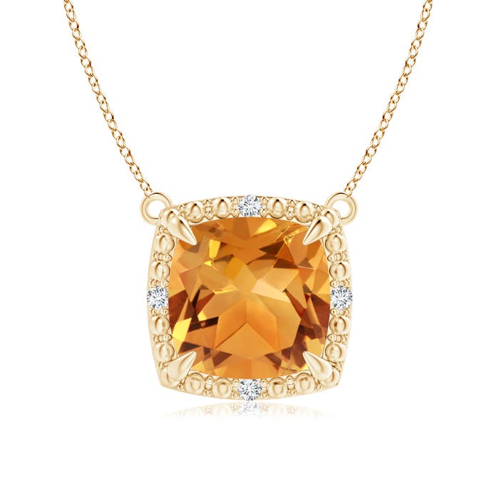 AA - Citrine / 1.93 CT / 14 KT Yellow Gold