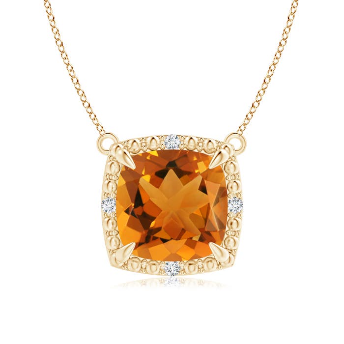 AAA - Citrine / 1.93 CT / 14 KT Yellow Gold