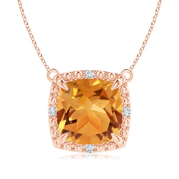 AA - Citrine / 2.59 CT / 14 KT Rose Gold