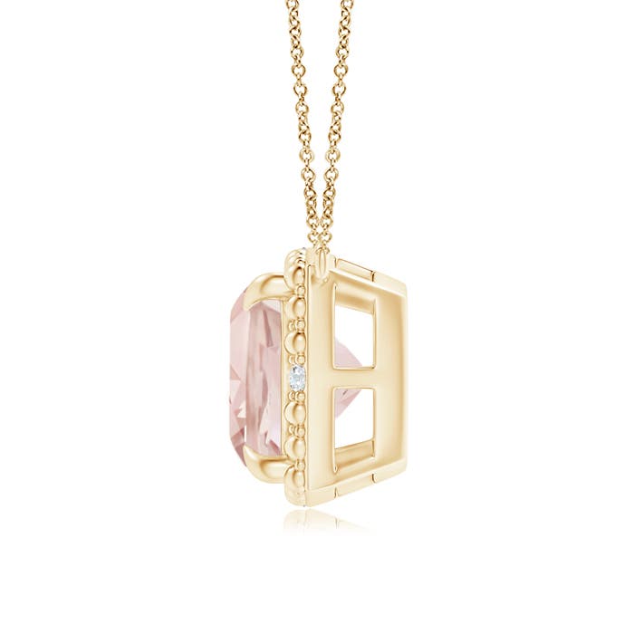 A - Morganite / 1.83 CT / 14 KT Yellow Gold