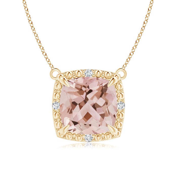 AAA - Morganite / 1.83 CT / 14 KT Yellow Gold