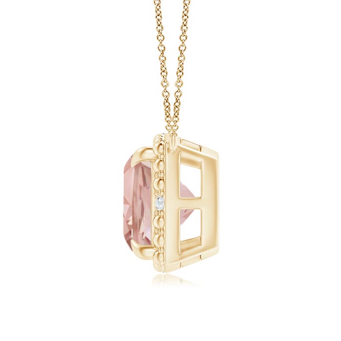 AAA - Morganite / 1.83 CT / 14 KT Yellow Gold