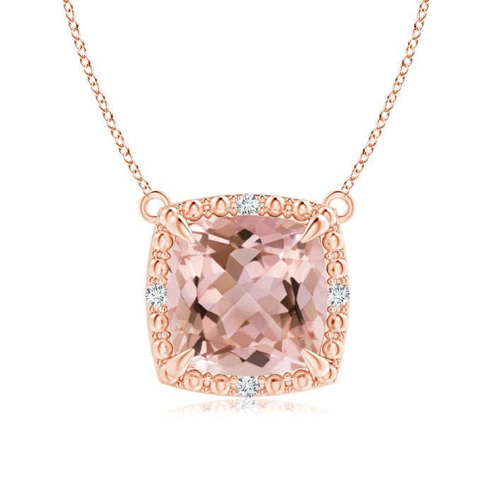 AAAA - Morganite / 1.83 CT / 14 KT Rose Gold