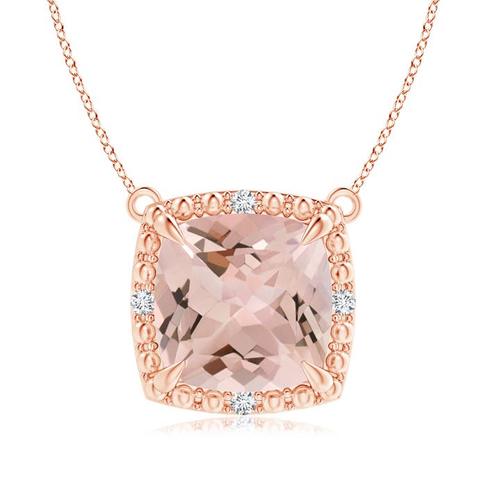 AA - Morganite / 2.74 CT / 14 KT Rose Gold