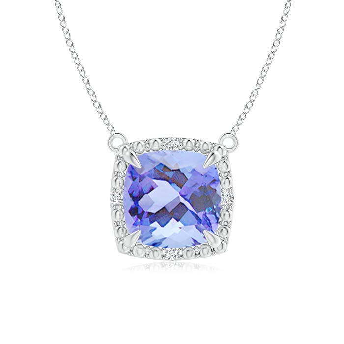 A - Tanzanite / 1.52 CT / 14 KT White Gold