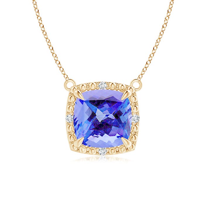 AA - Tanzanite / 1.52 CT / 14 KT Yellow Gold