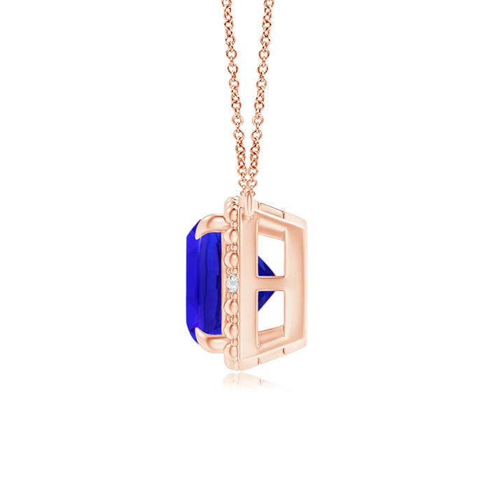 AAA - Tanzanite / 1.52 CT / 14 KT Rose Gold