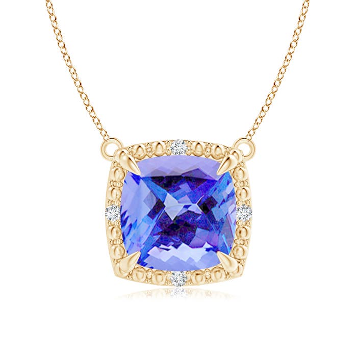 AA - Tanzanite / 2.18 CT / 14 KT Yellow Gold