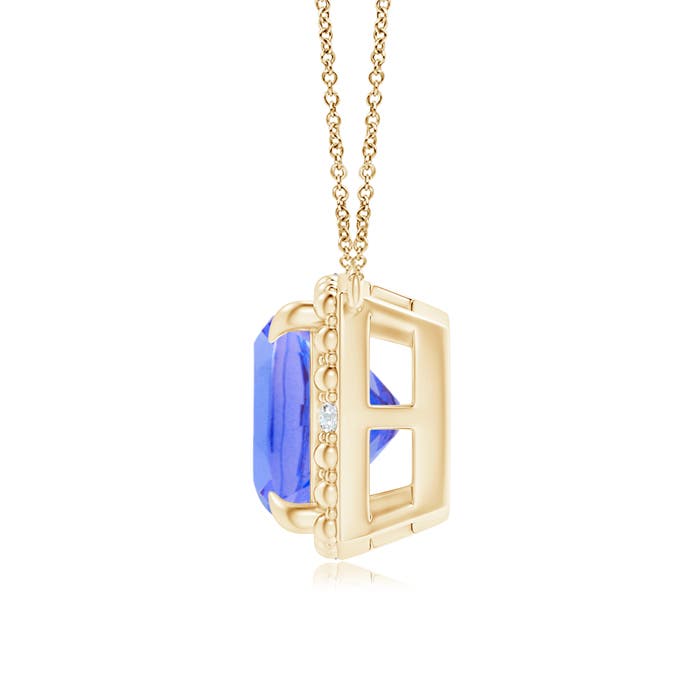 AA - Tanzanite / 2.18 CT / 14 KT Yellow Gold