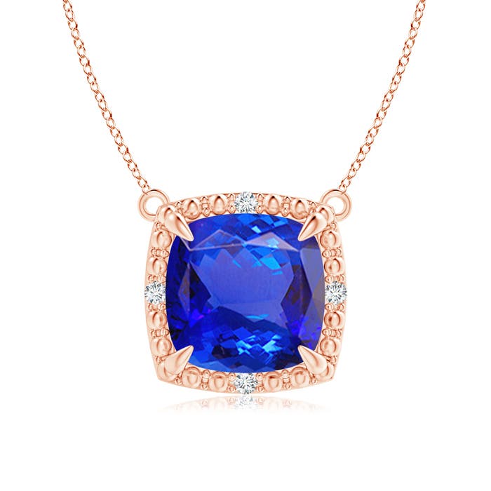 AAA - Tanzanite / 2.18 CT / 14 KT Rose Gold