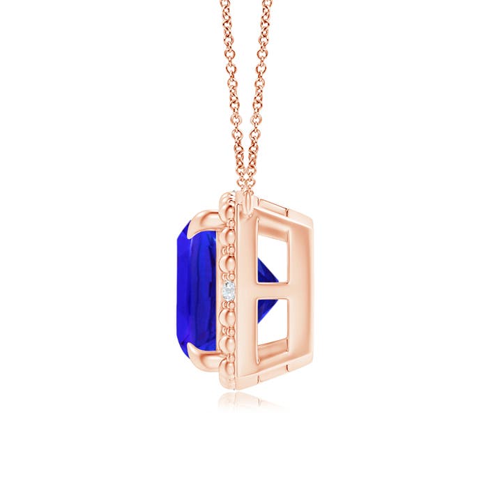 AAA - Tanzanite / 2.18 CT / 14 KT Rose Gold