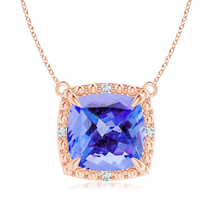 AA - Tanzanite / 3.84 CT / 14 KT Rose Gold