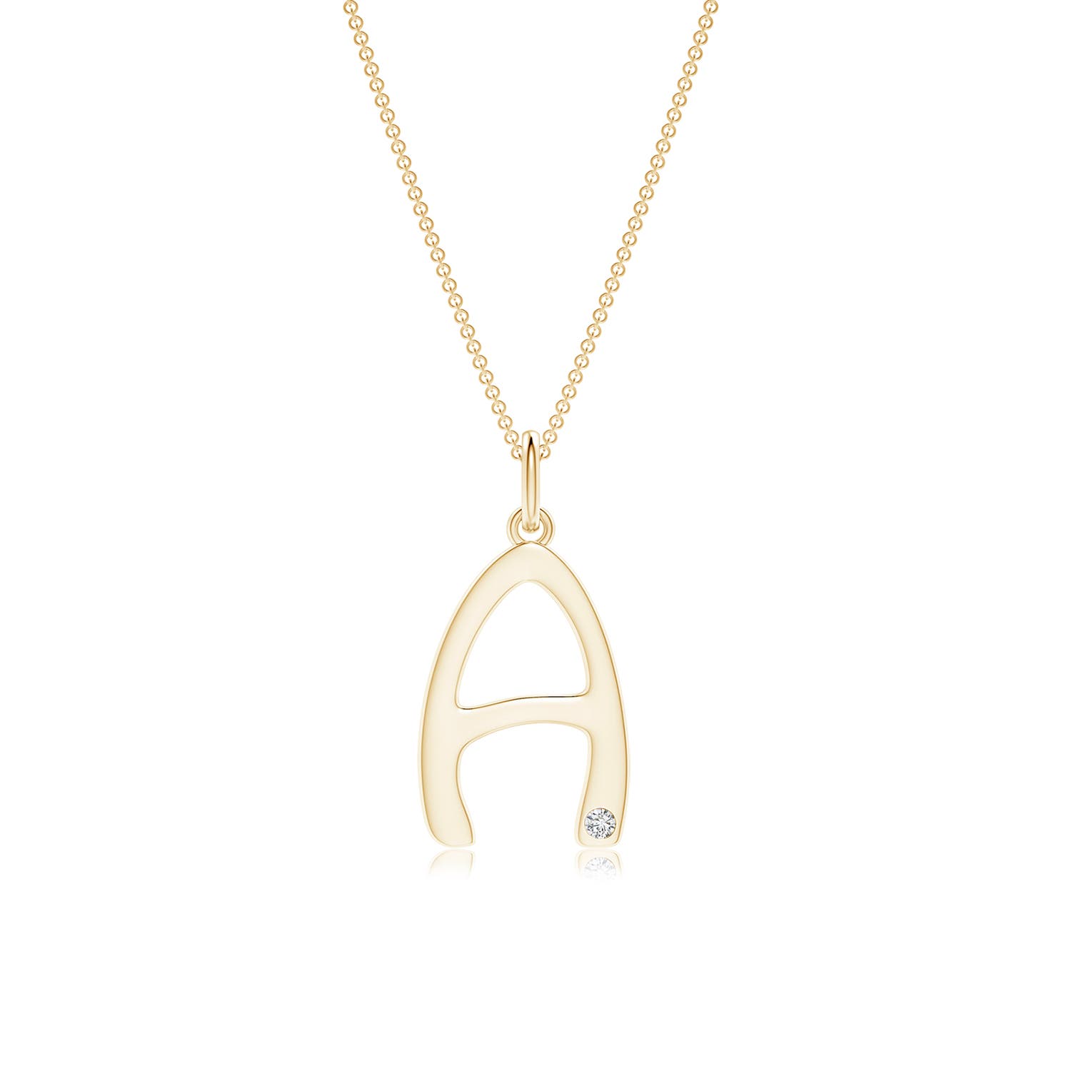 H, SI2 / 0.01 CT / 14 KT Yellow Gold